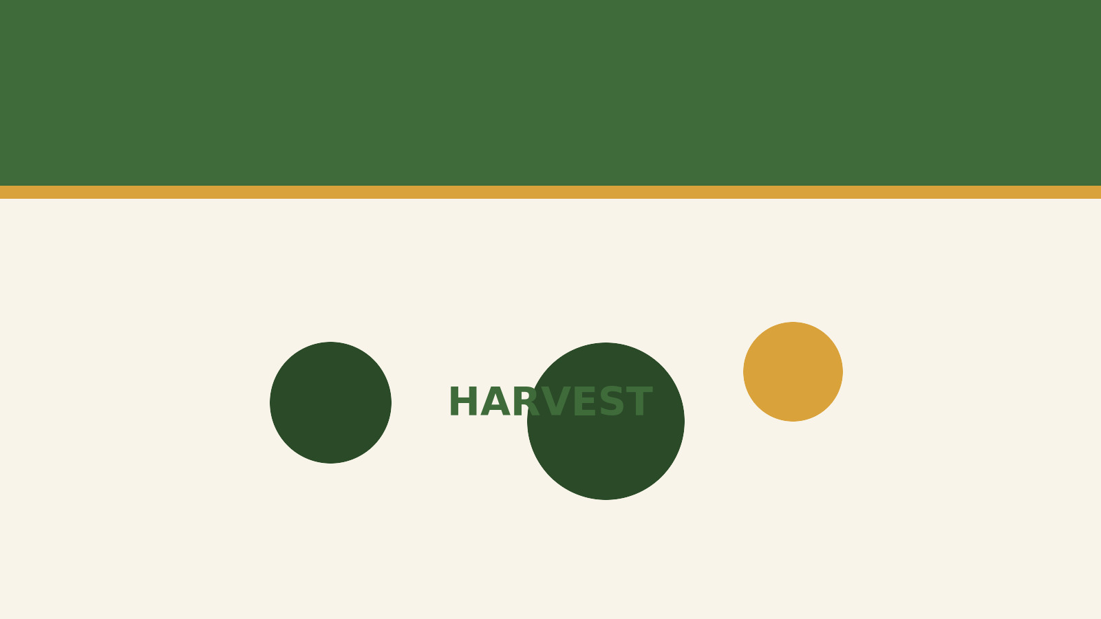 Volunteer harvest day