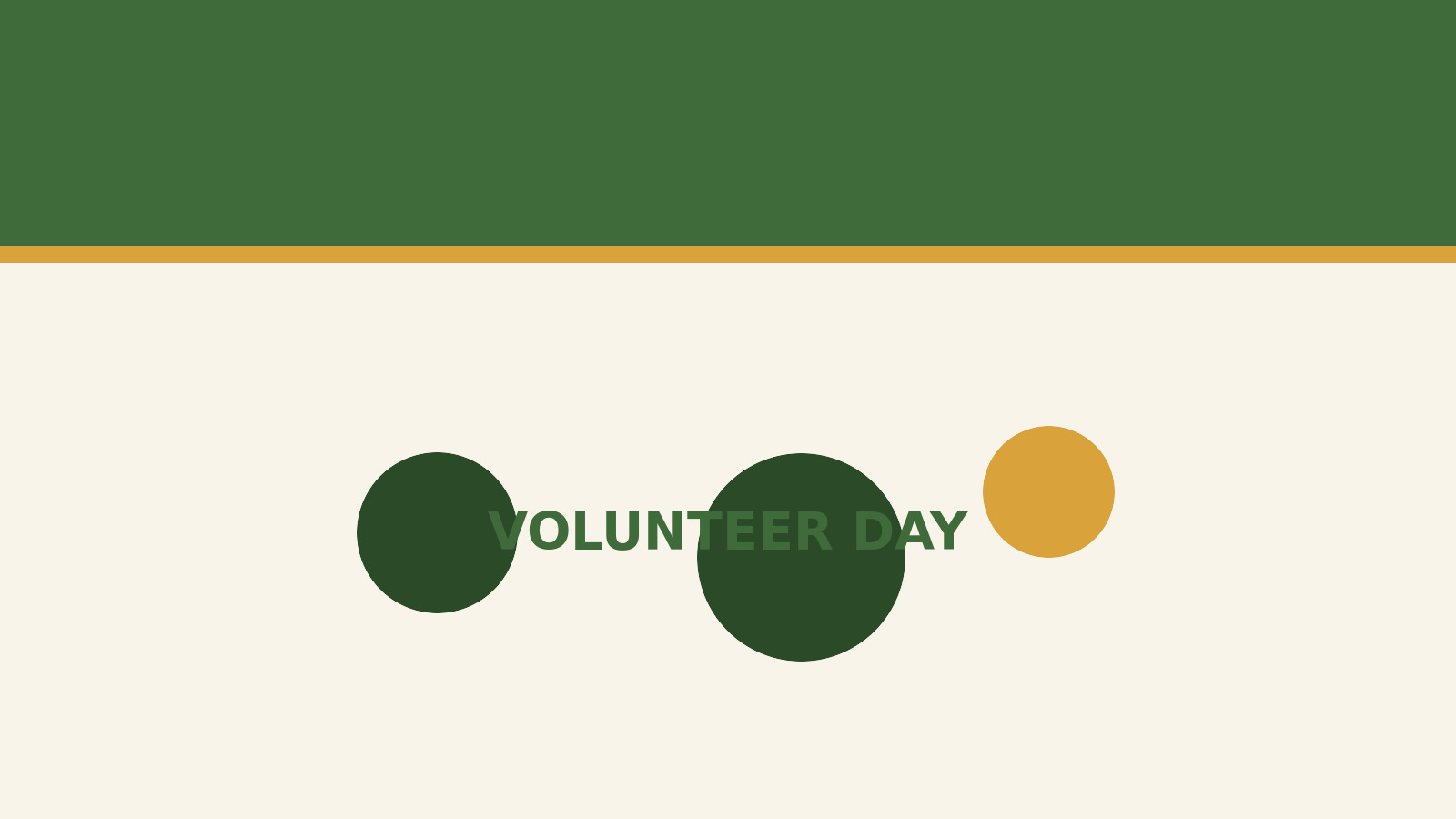 Volunteer day